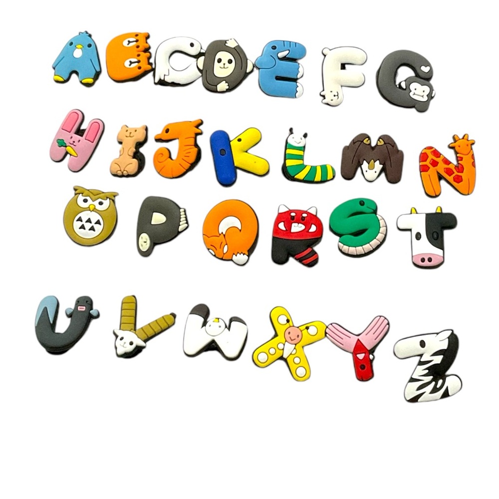 Shoe Charms Animal Alphabet Shoe Charms A to Z NWOT